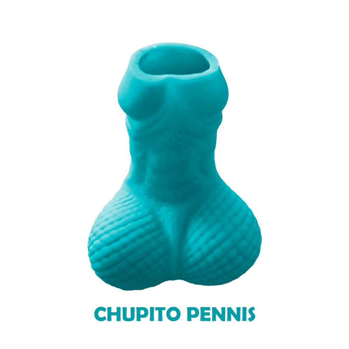 Penis Shaped Shot Glass Blue 1