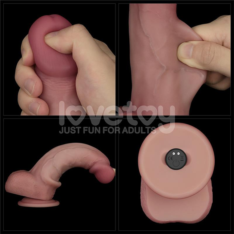 Vibrating Sliding Skin Pro II Silicone 8 19