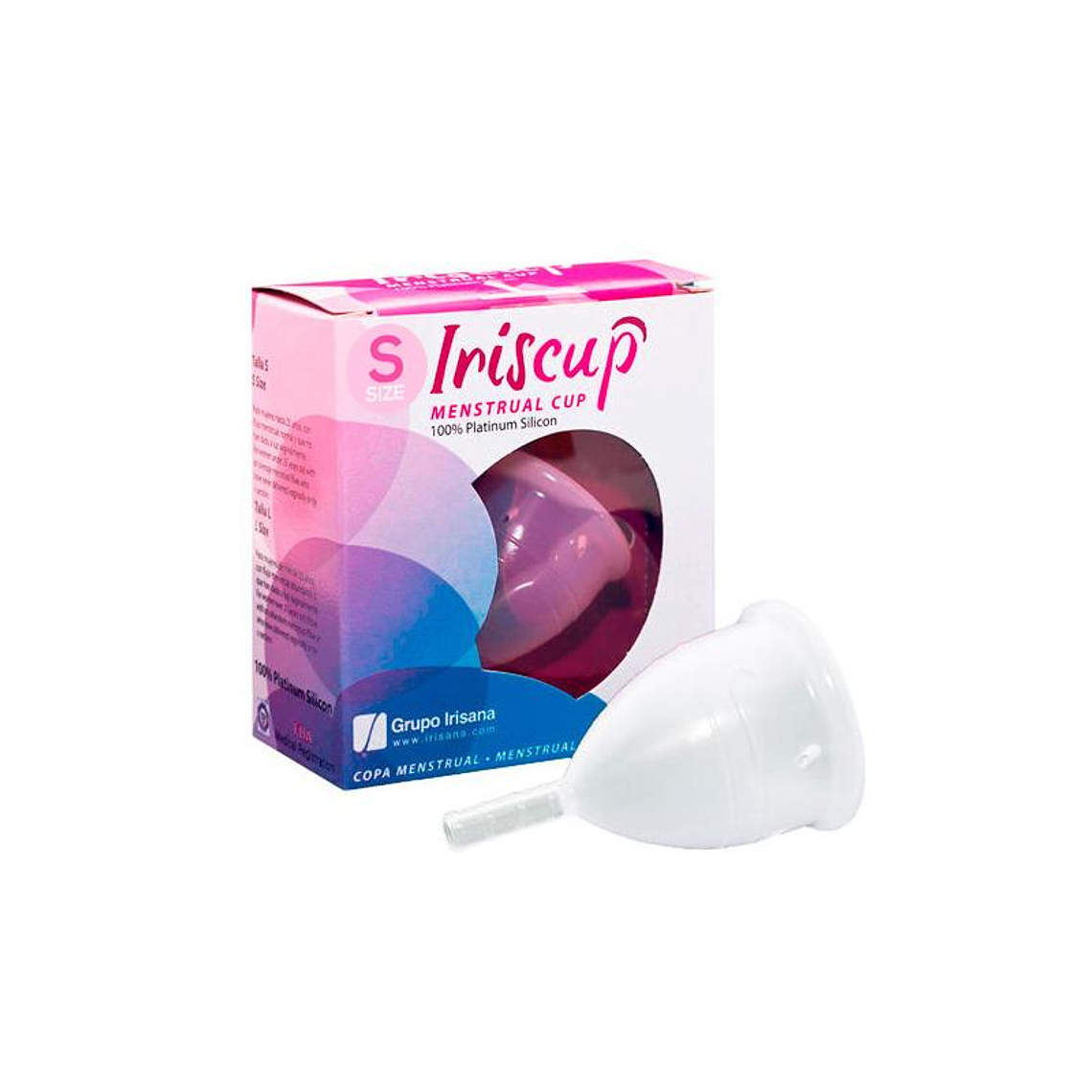 Irisana Menstrual Cup Clear Size S 1