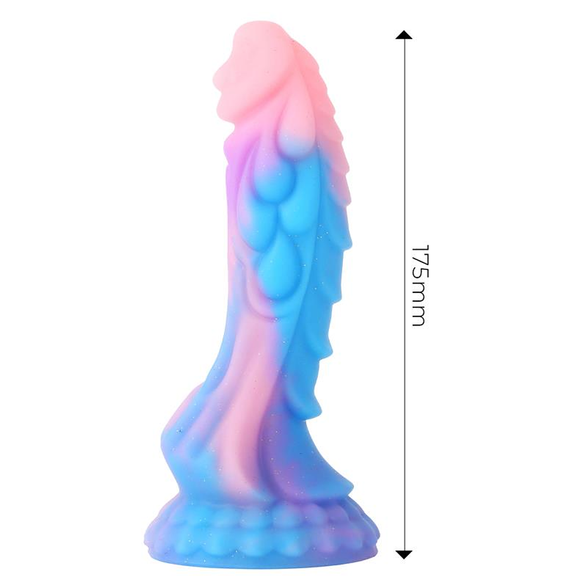 Luminiscent Dragon Shaped Dildo 18 cm 11