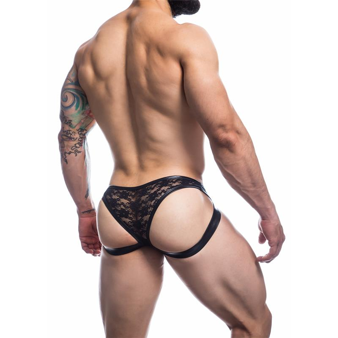L4CE04 Slip with Jockstrap Details with Lace 2