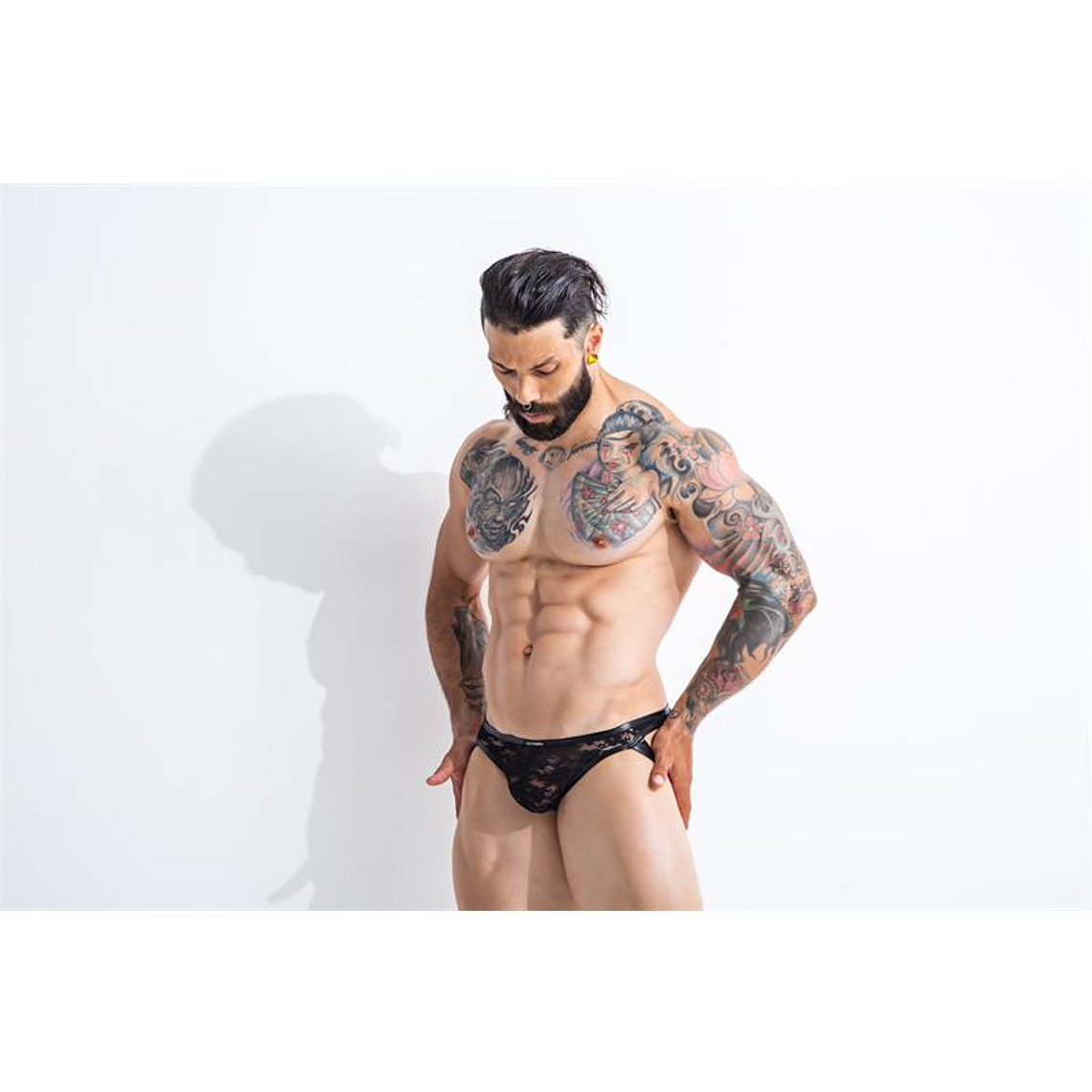 L4CE04 Slip with Jockstrap Details with Lace 3