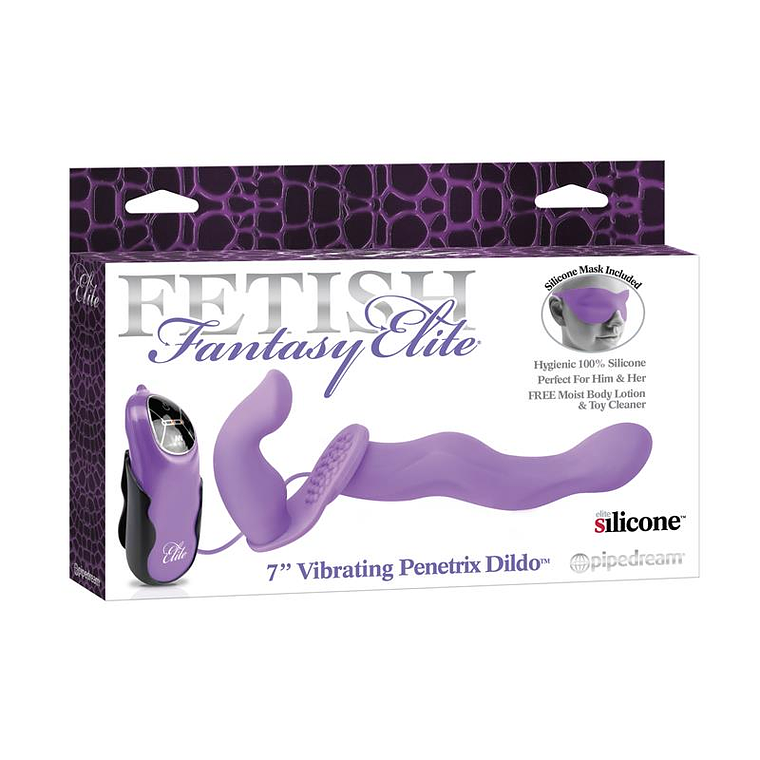 Fetish Fantasy Elite  17, 80 cm Penetrix Dildo Vibrating Purple 2