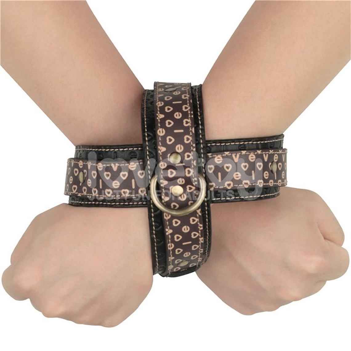 Rebellion Reign Crossed Handcuff with Chain 3
