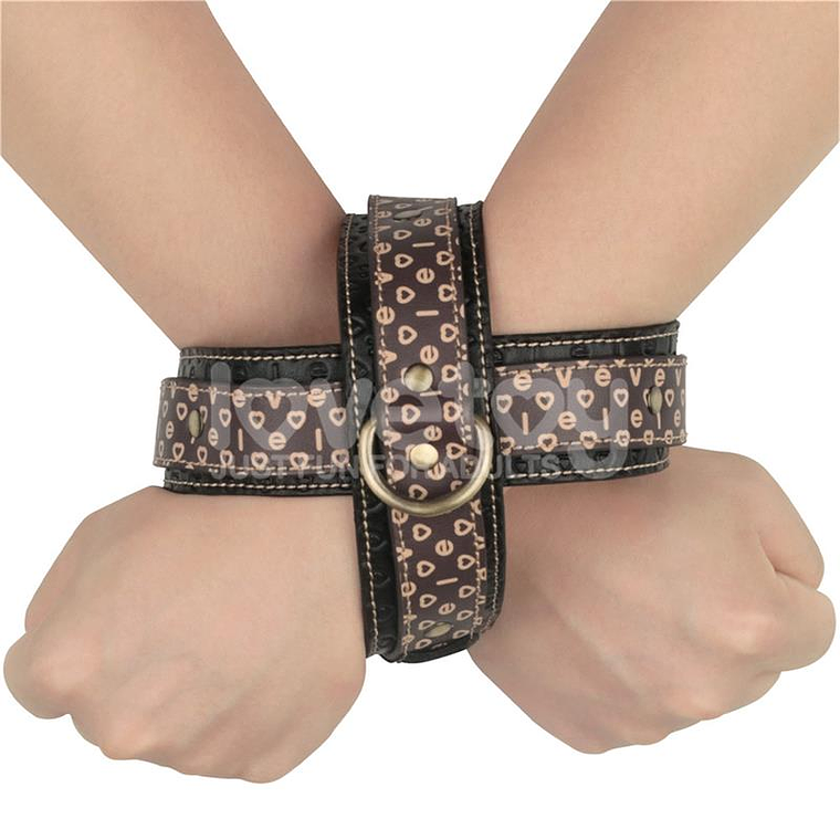 Rebellion Reign Crossed Handcuff with Chain 3