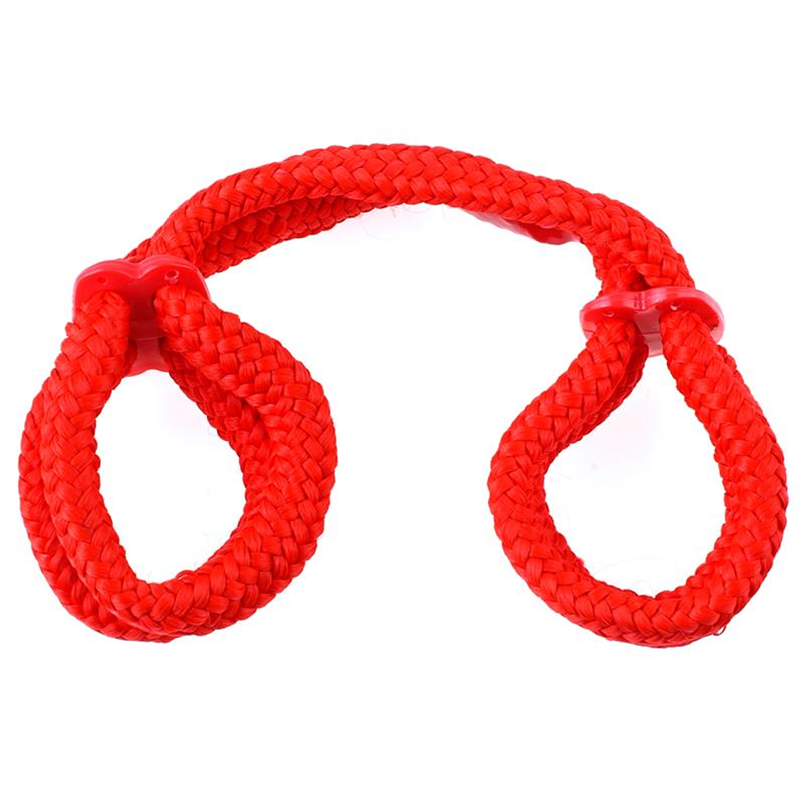Silk Rope Love Cuffs Red 1
