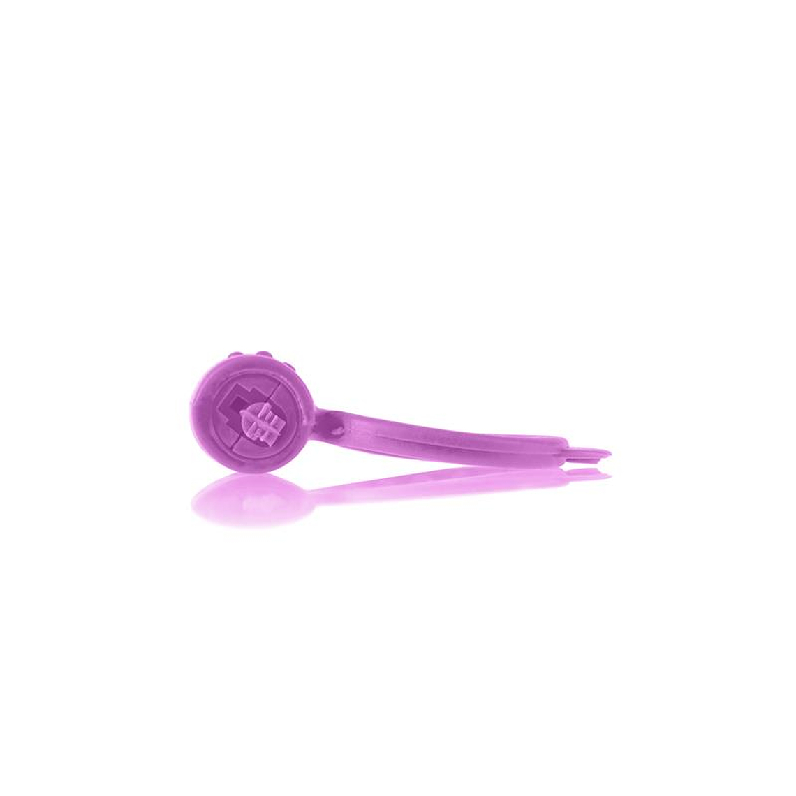 Neon Vibrating Cockring Purple 2
