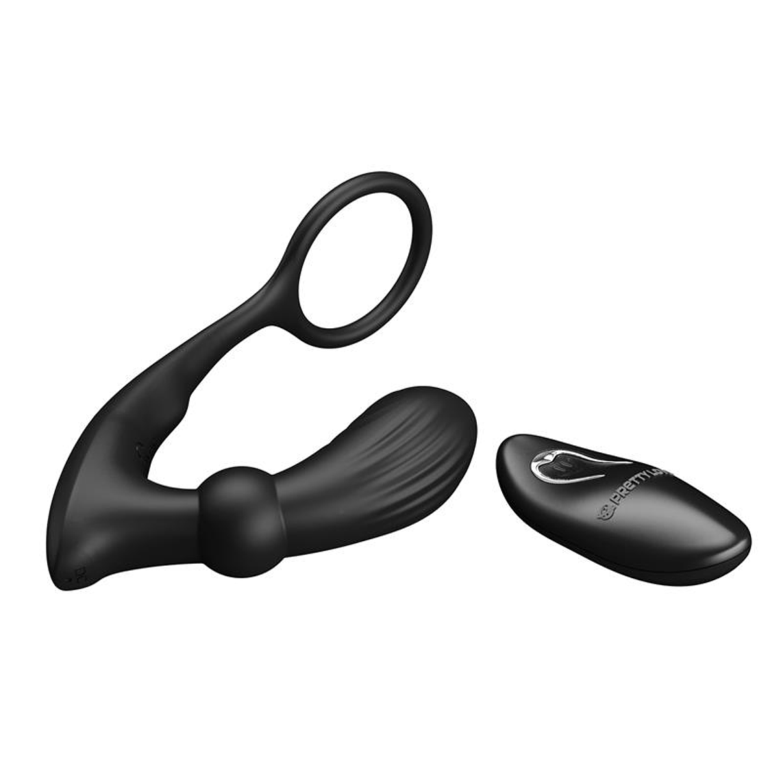 Warren Remote-Controlled Vibrating and Pulsating Anal Plug and Penis Ring 5