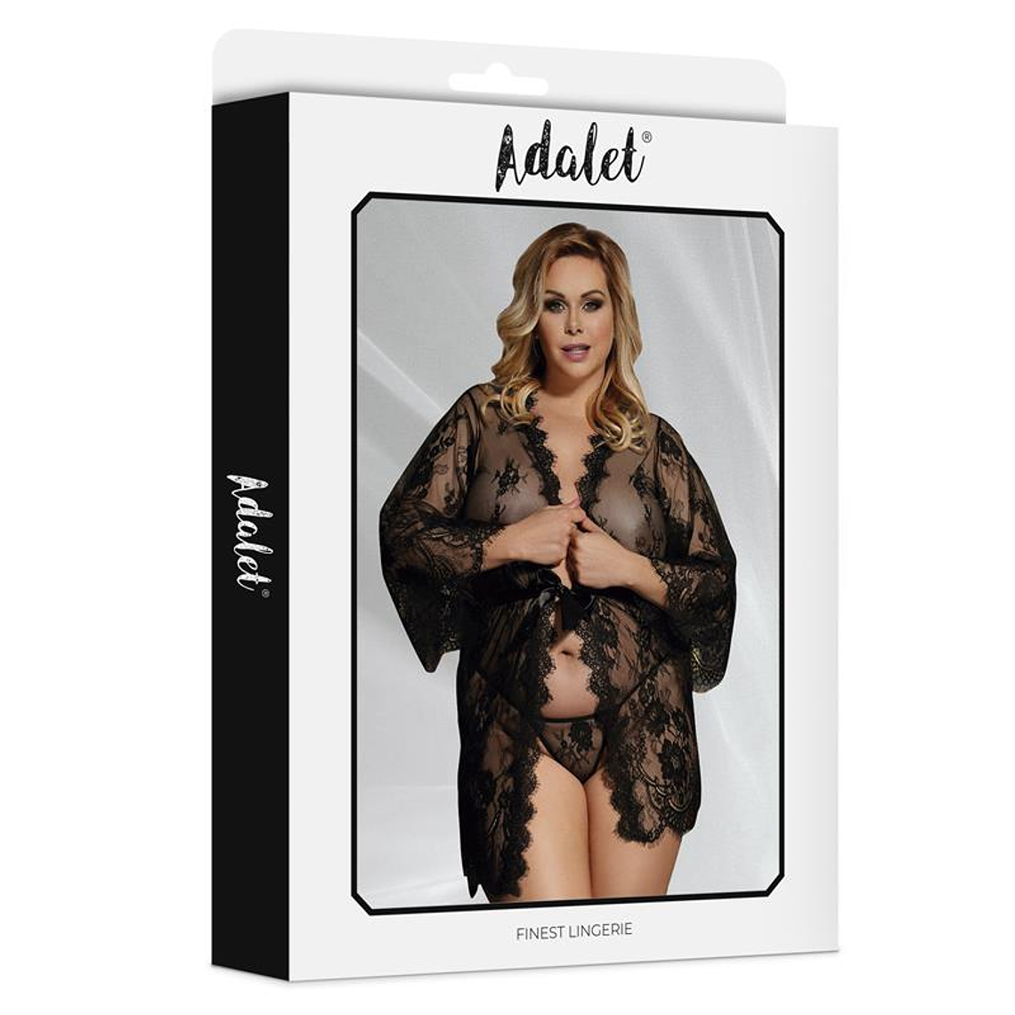 Sora Long Sleeve Peignoir Size 44-46 4