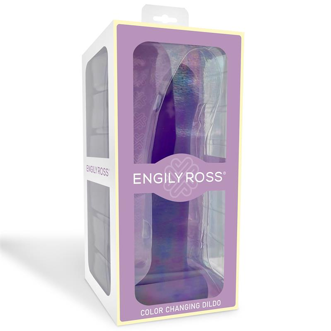 Color-Changing Dildo Purple to Pink Size L 21 cm 7