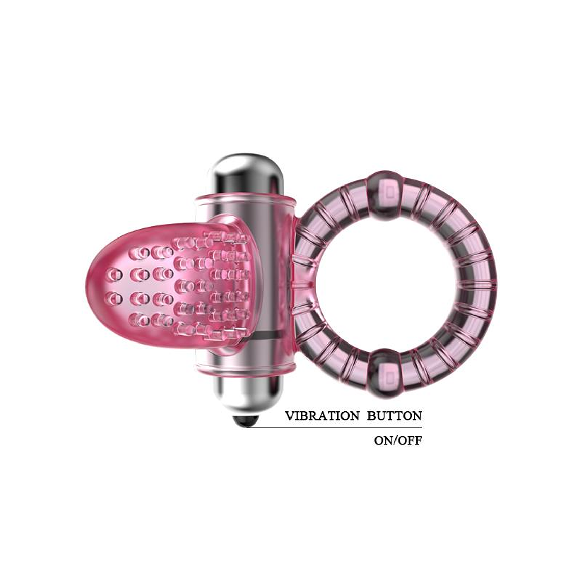 Sweet Vibrating Ring Pink 5