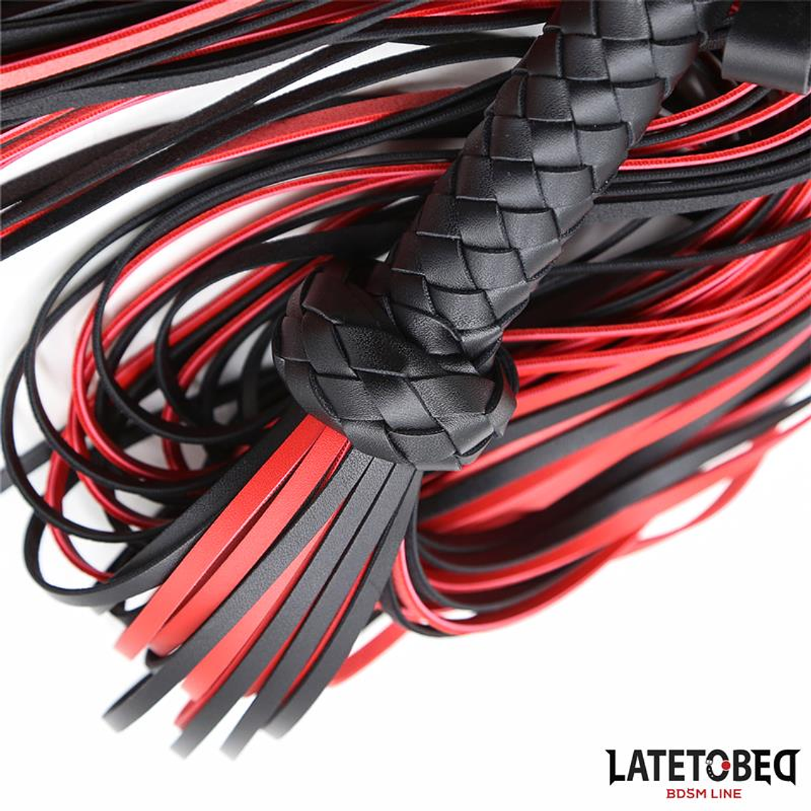 Red Black  Flogger 65 cm 3