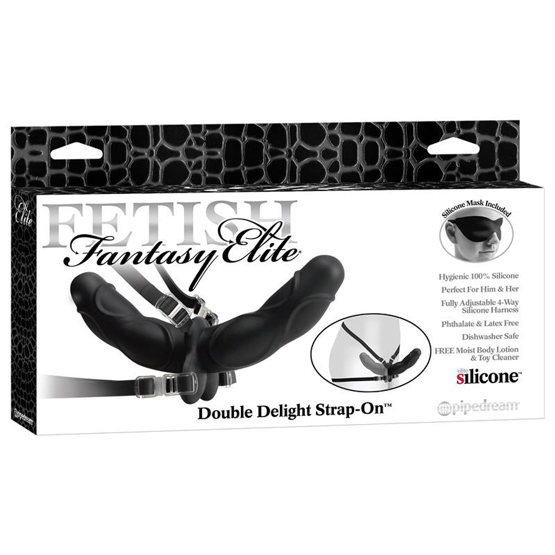 Fetish Fantasy Elite Double Delight Strap-On Black 4