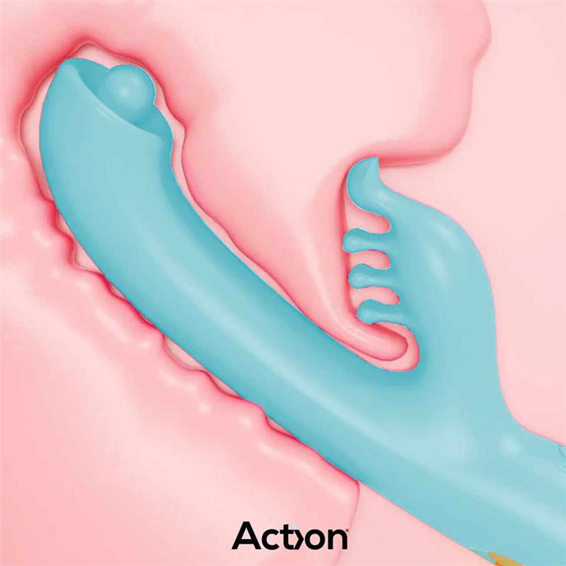 Murly Soft Massaging Ball 360º con Vibración Doble - 3 Motores 12