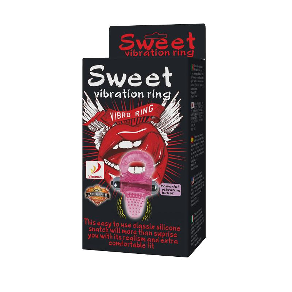 Sweet Vibrating Ring Pink 7