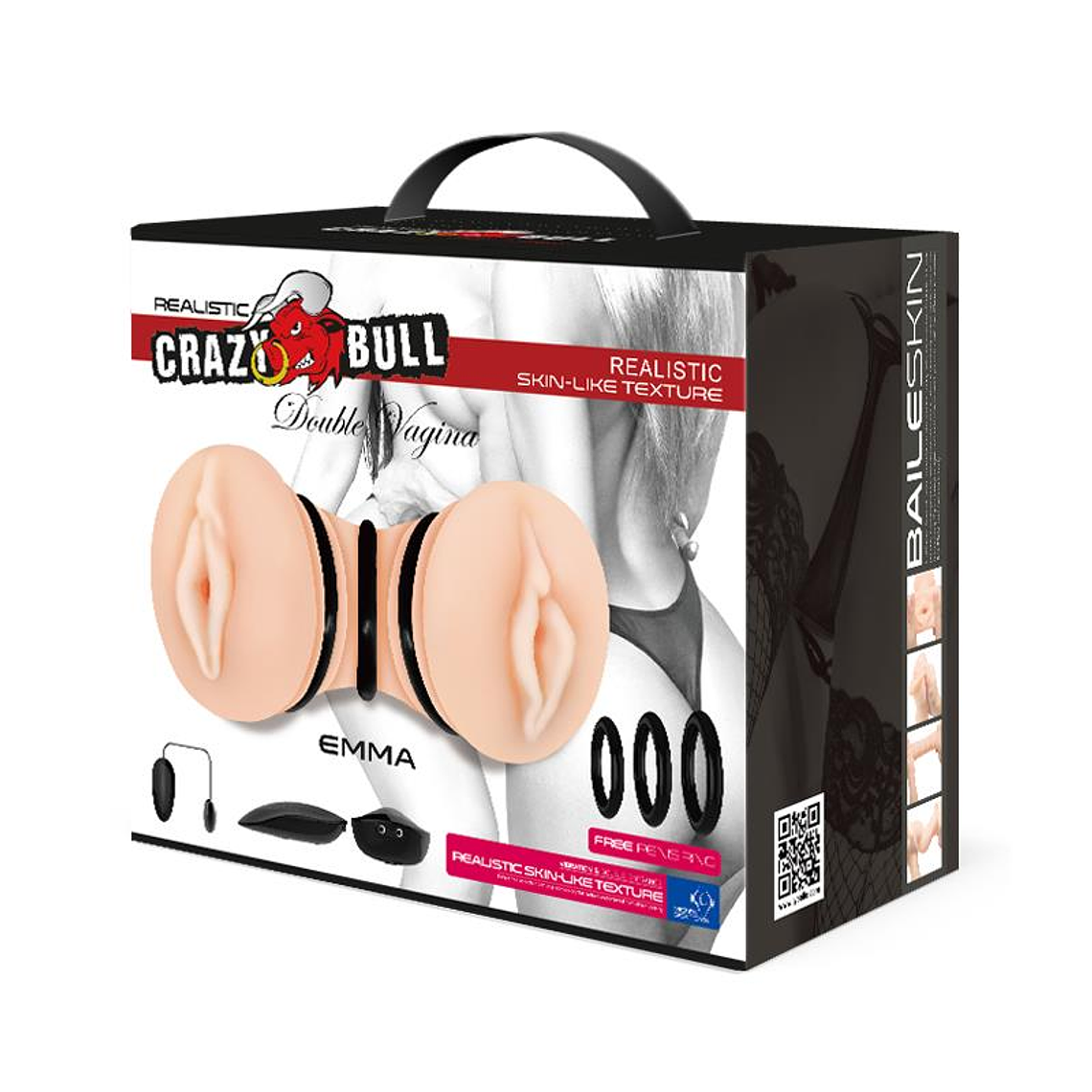 Emma Double Vibrating Vagina Masturbator 10