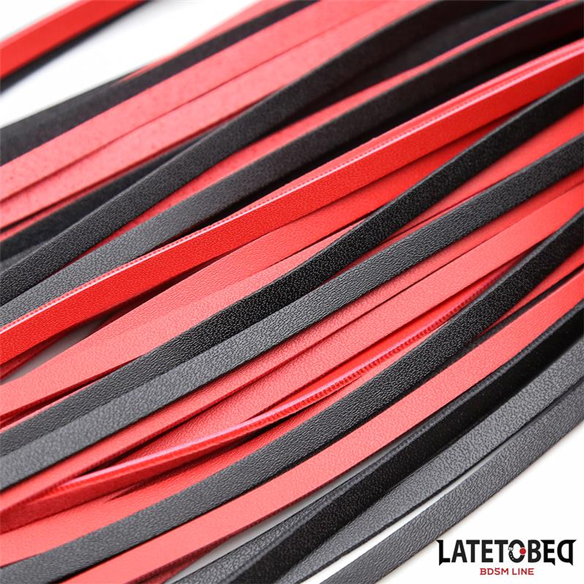 Red Black  Flogger 65 cm 5