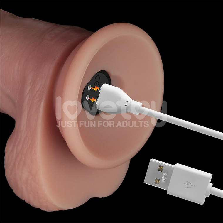 Vibrating Sliding Skin Pro II Silicone 10 16