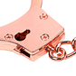 Rose Gold Color Cuffs Skull Keys - vignette 2