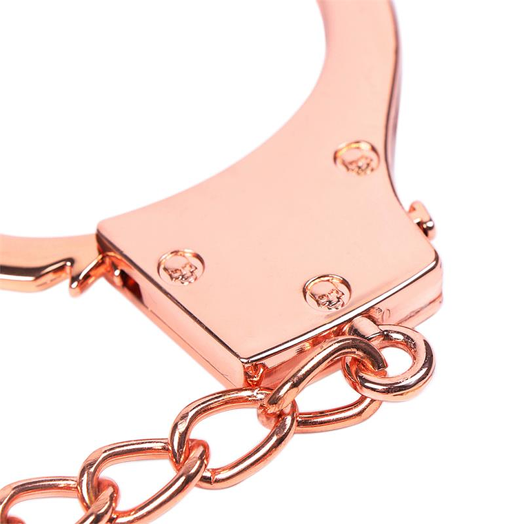 Rose Gold Color Cuffs Skull Keys 3