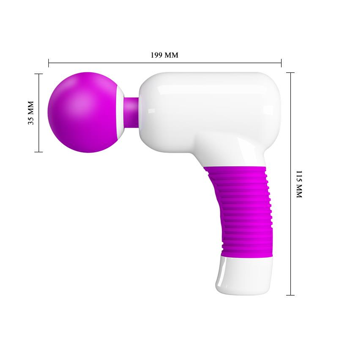 Magic Bun Massager Pink 8