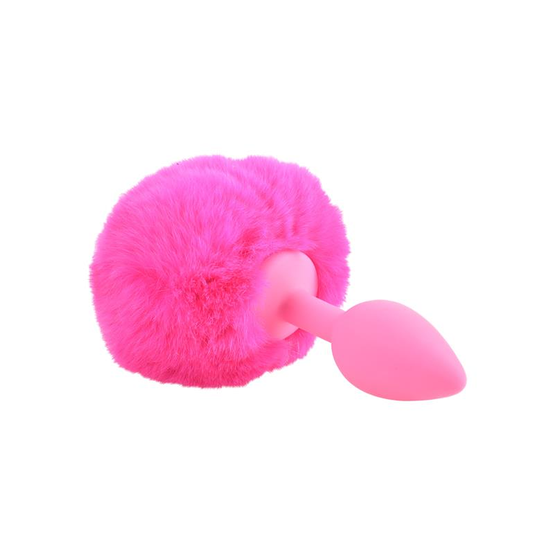Butt Plug Bunny Tail Pink 3