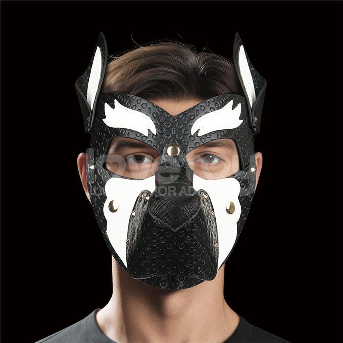 Rebellion Reign Howl Pup Mask White 2