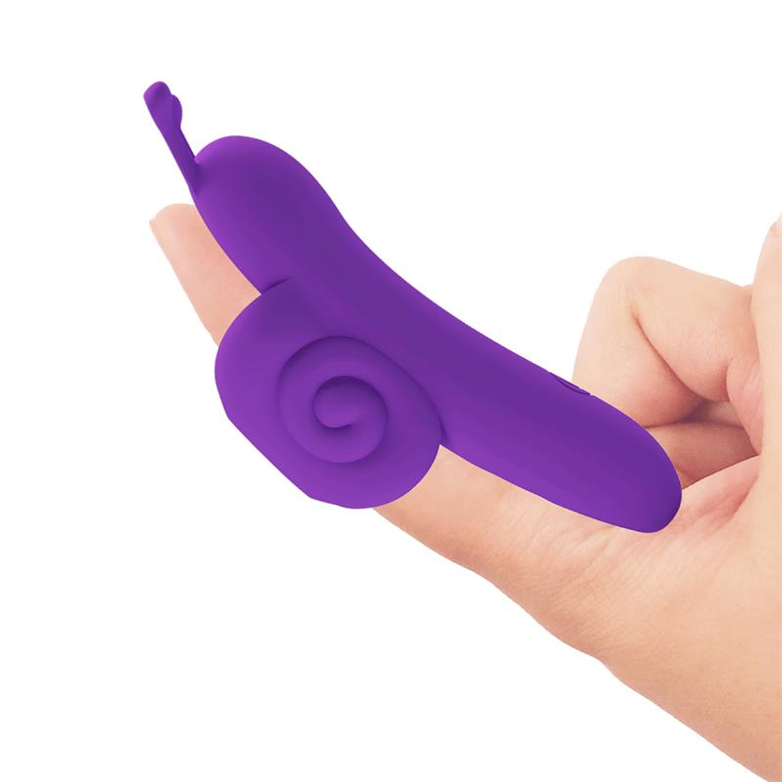 Finger Vibrator Snail Purple 6