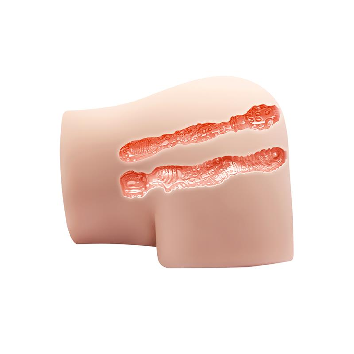 Vibrating Vagina and Ass Masturbator 5