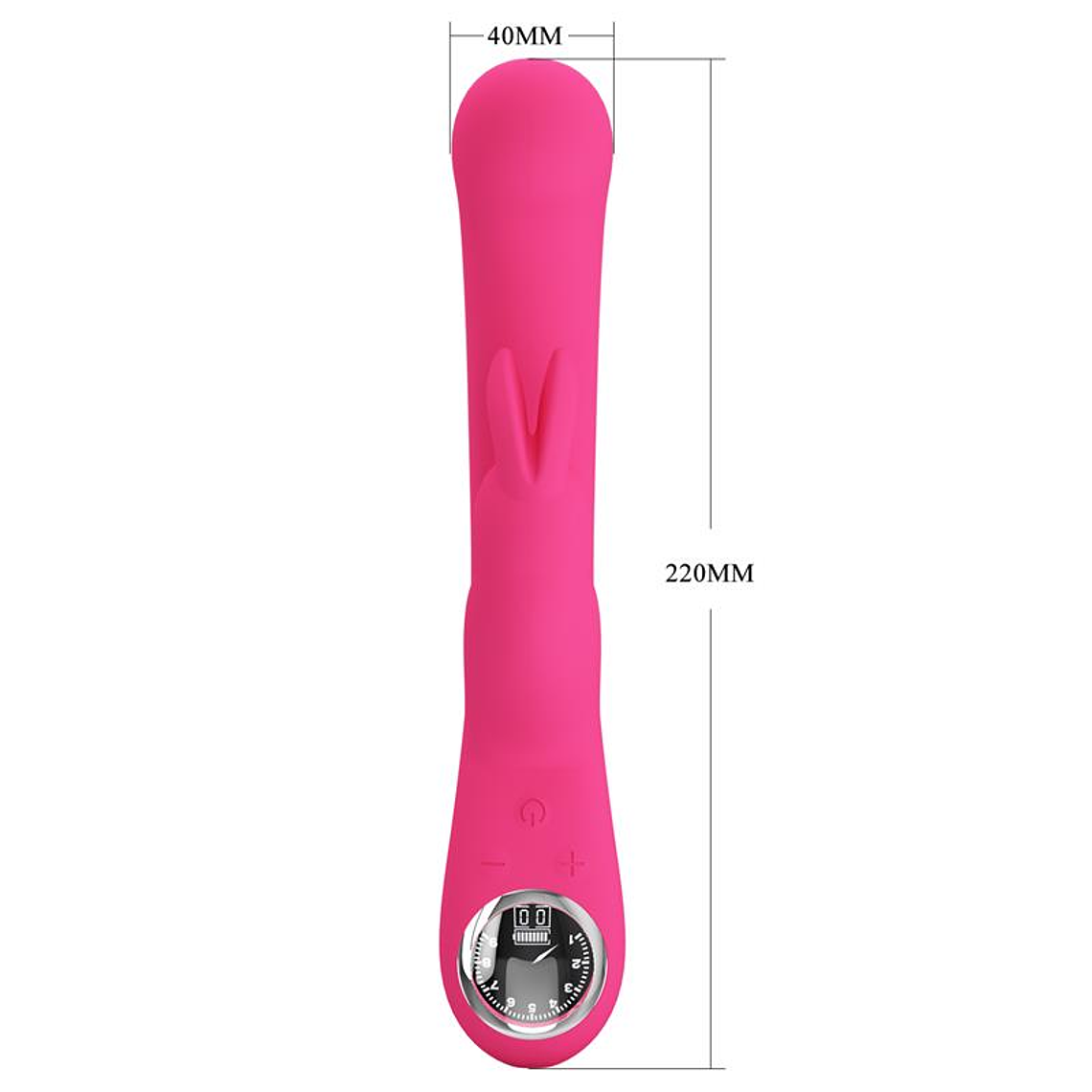 Lamar Vibrator G-Spot Rabbit Pink 10