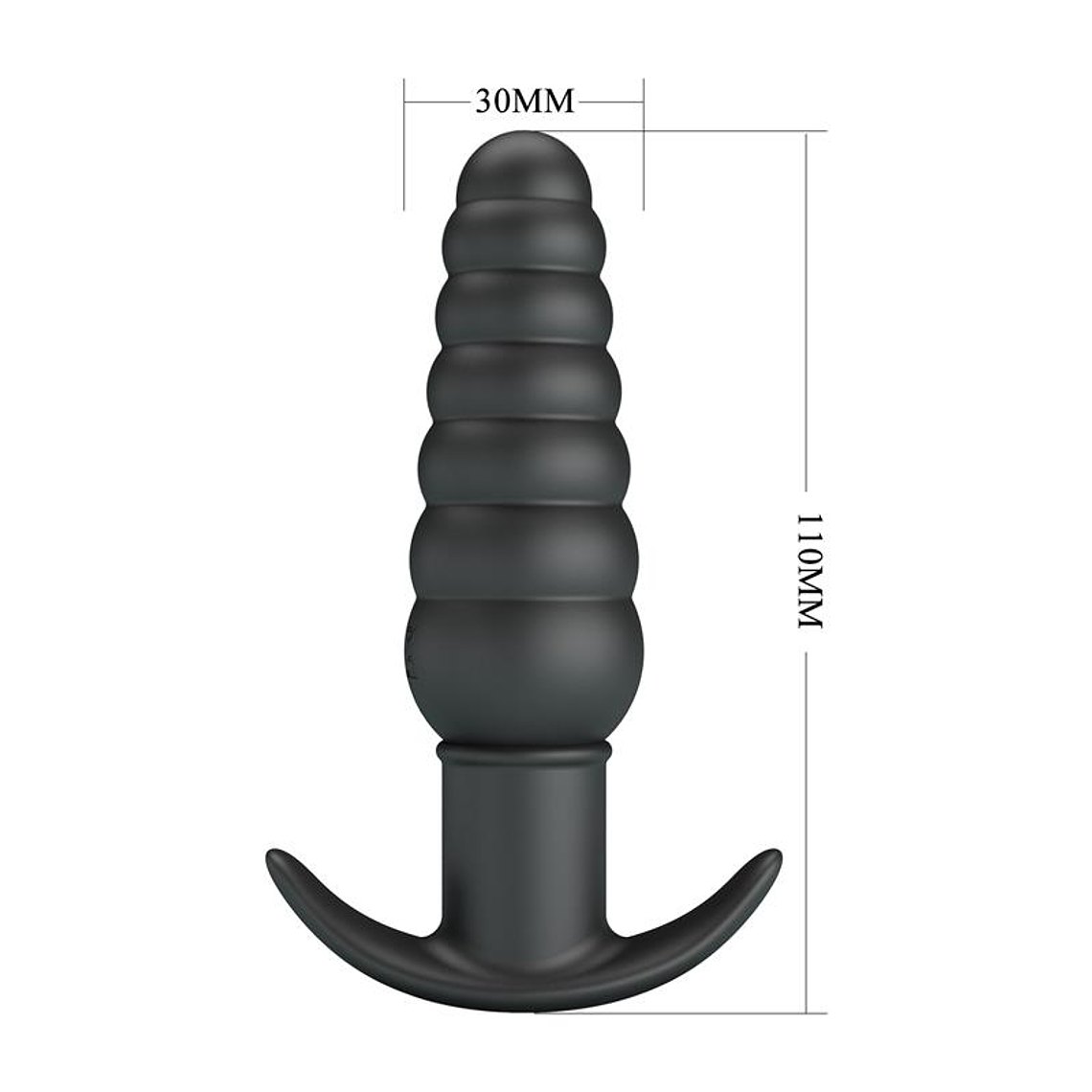 Aeolis Vibrating Anal Plug 9