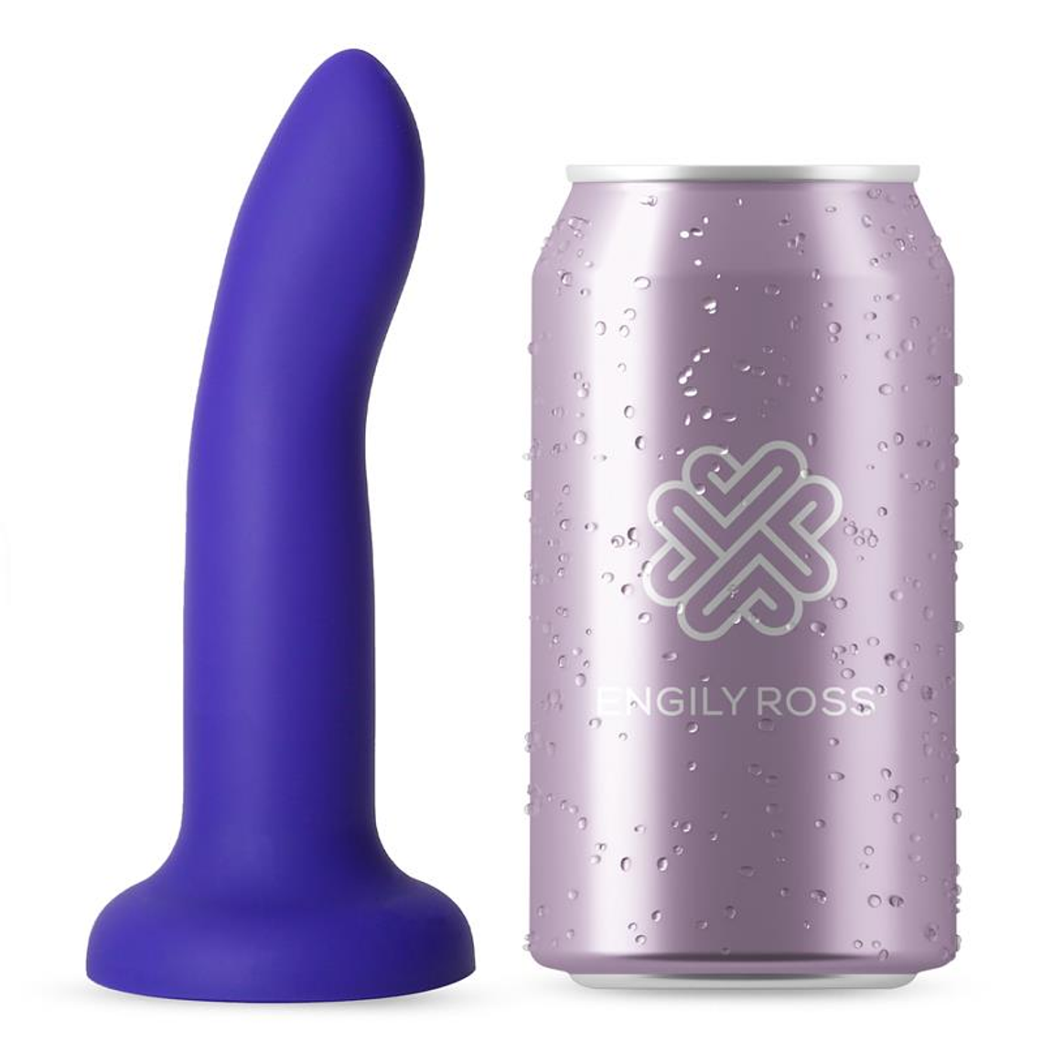 Color-Changing Dildo Purple to Pink Size S 14 cm 5