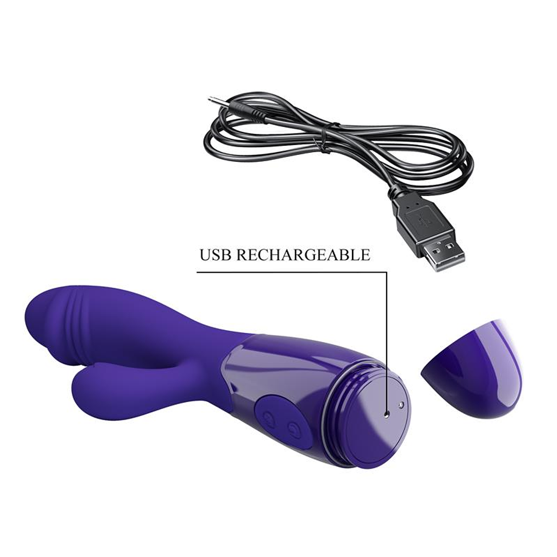 Snappy-Youth Rabbit Vibrator Dual Motor 7
