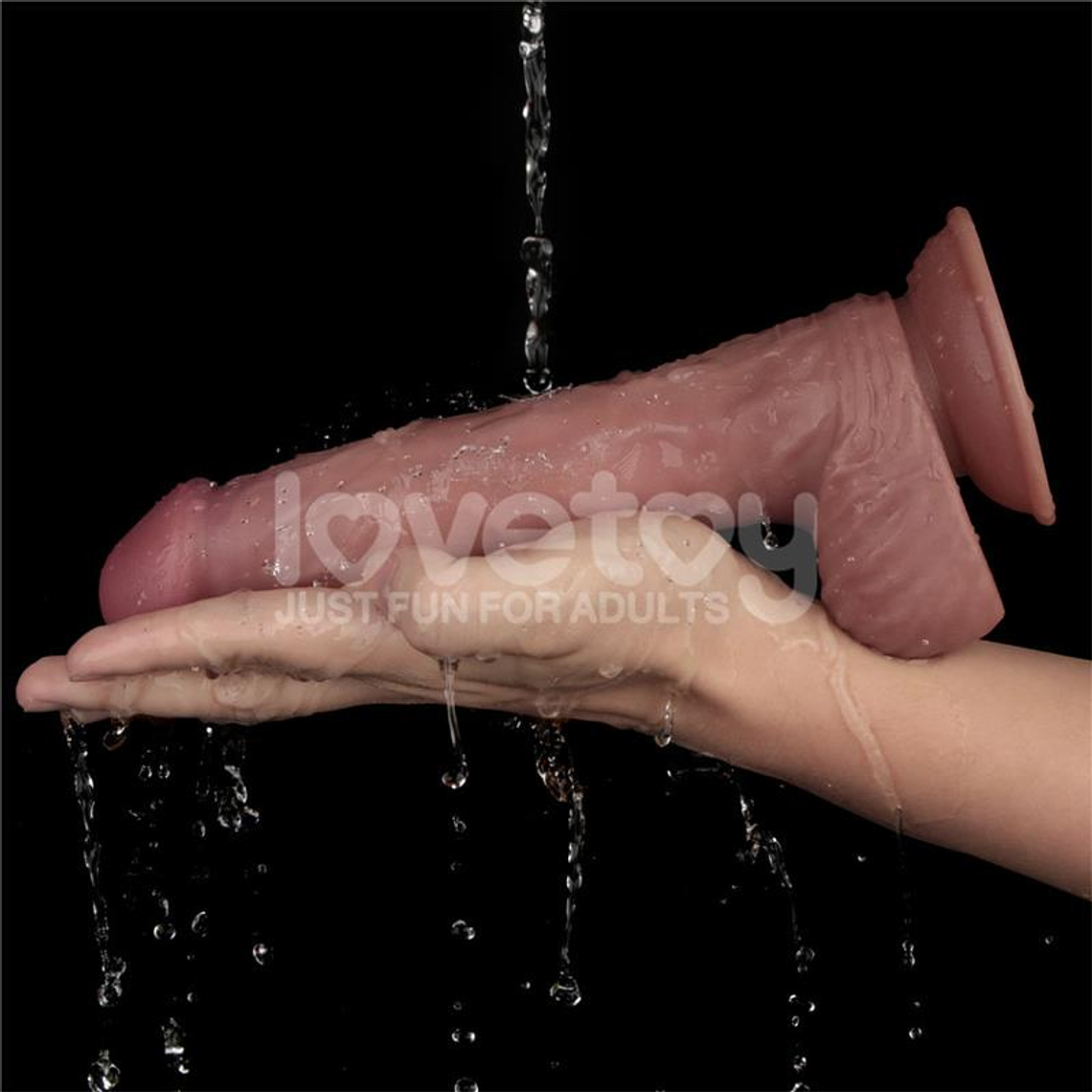 Dual Density Dildo with Vibration 9 10