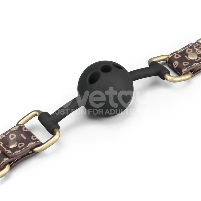 Rebellion Reign Breathable Silicone Ball Gag 9