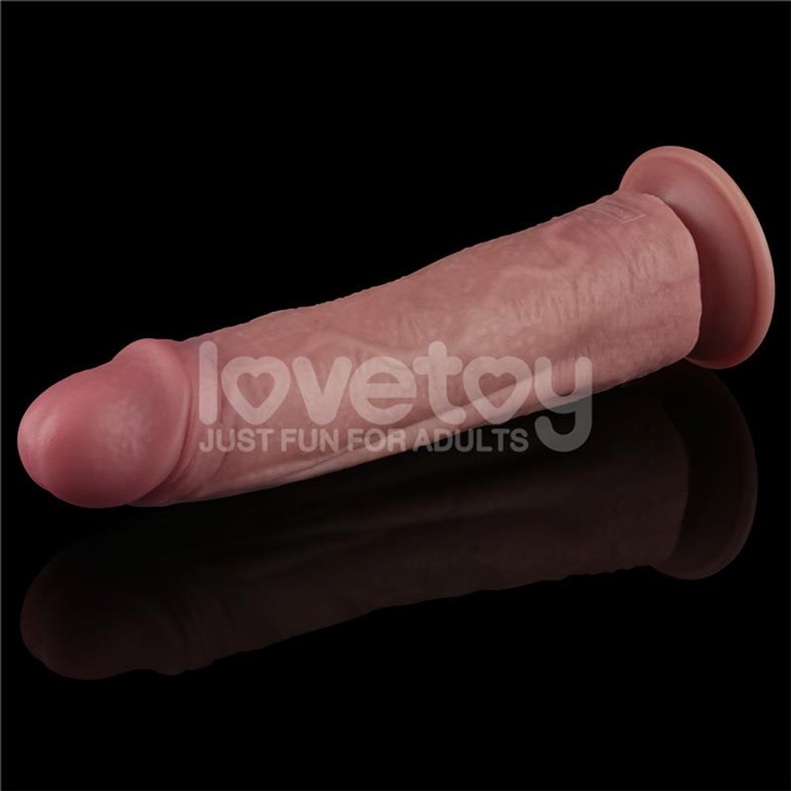 Dual Density Dildo with Vibration 10,5 6