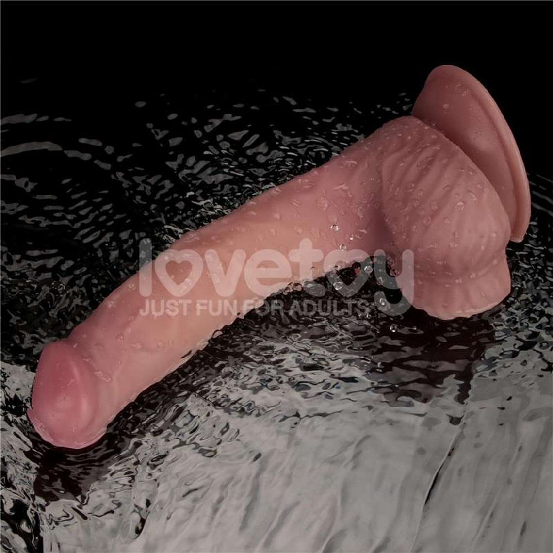 Dual Density Dildo with Vibration 9 11