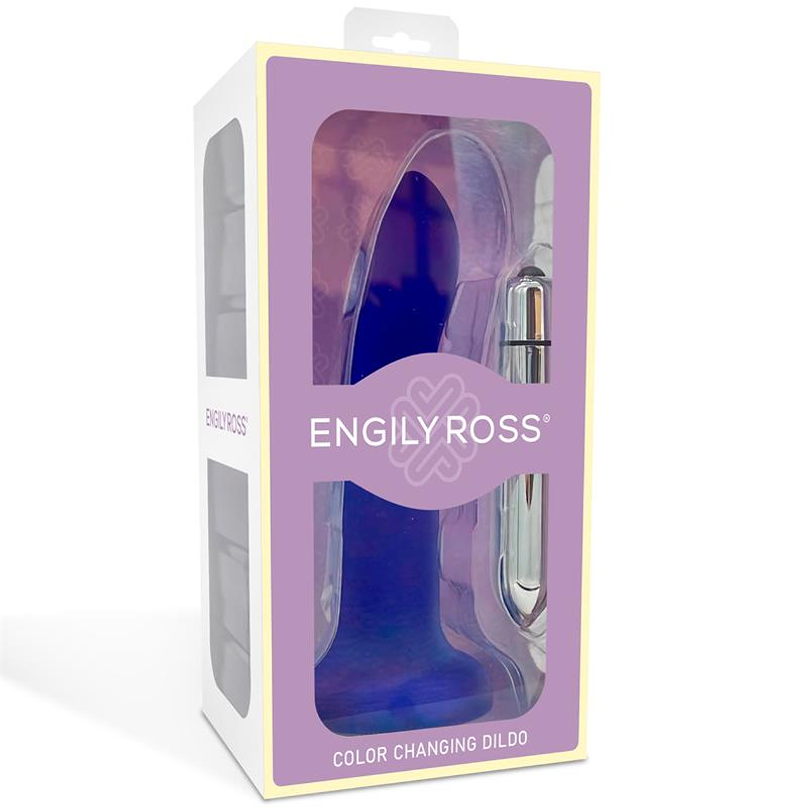 Color-Changing Dildo Purple to Pink Size S 14 cm 7