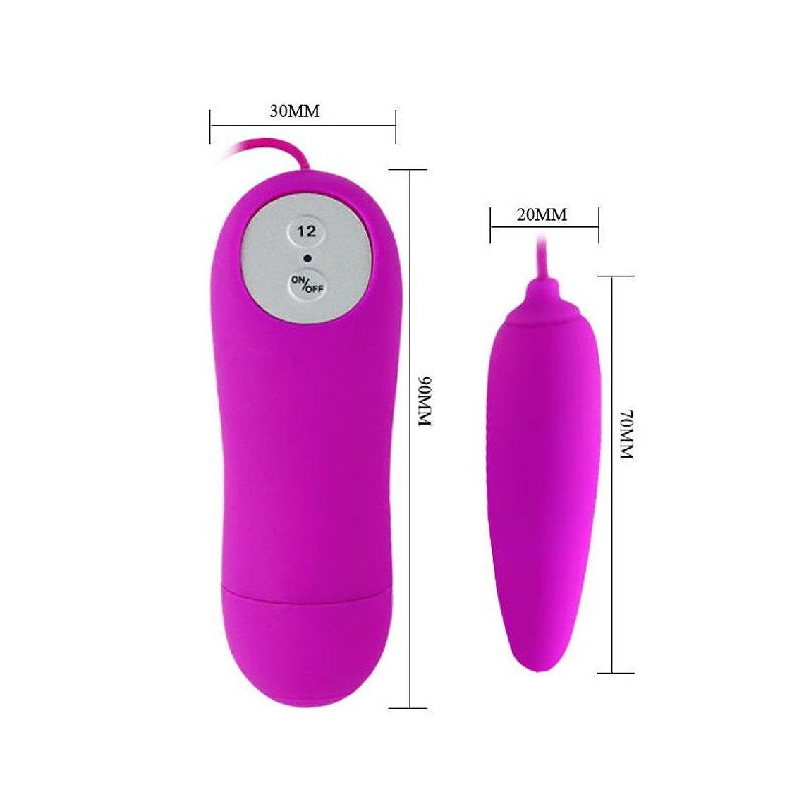 Pretty Love Vibrating Egg Harriet Purple 4
