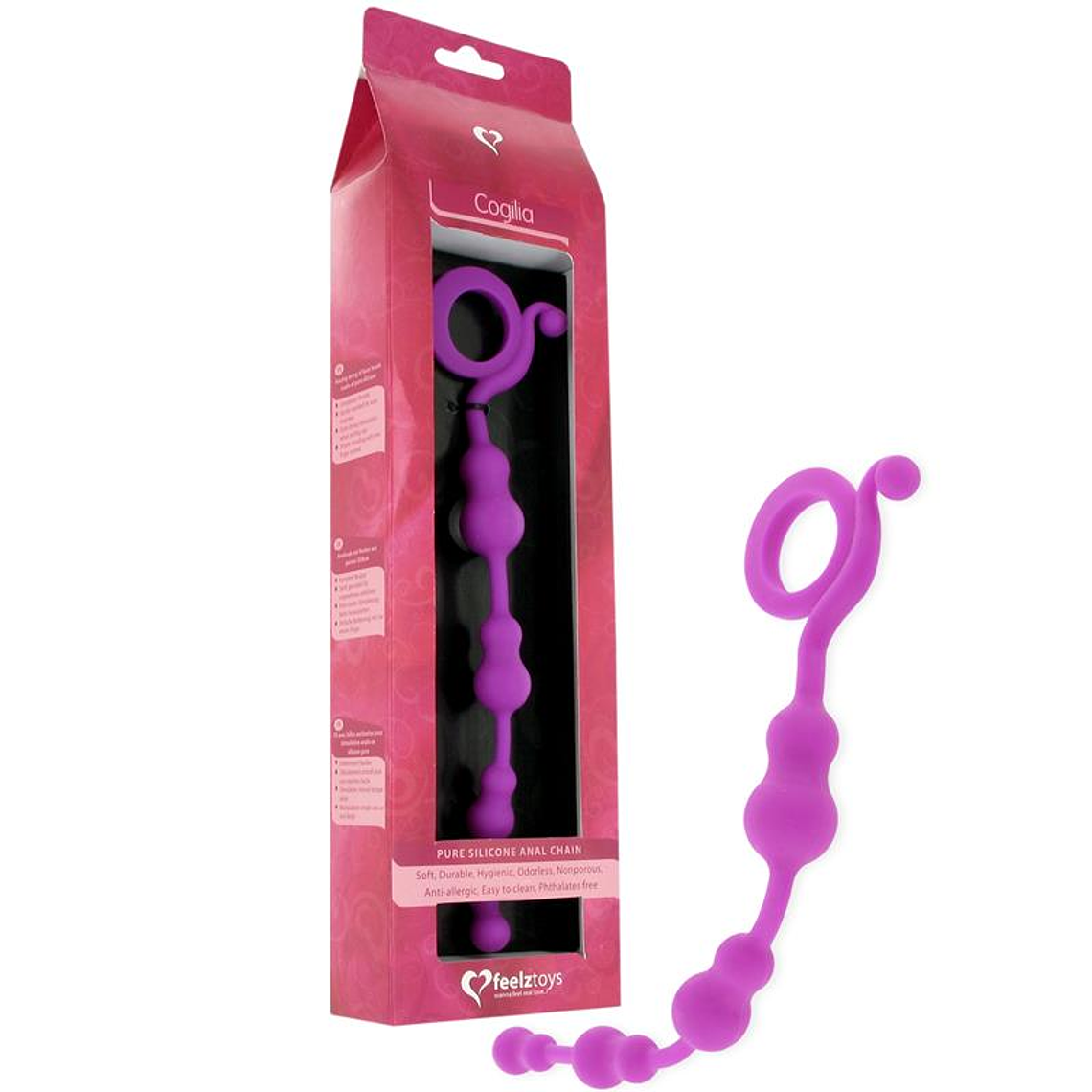 Feelz Toys Anal Beads Cogilia Purple 1