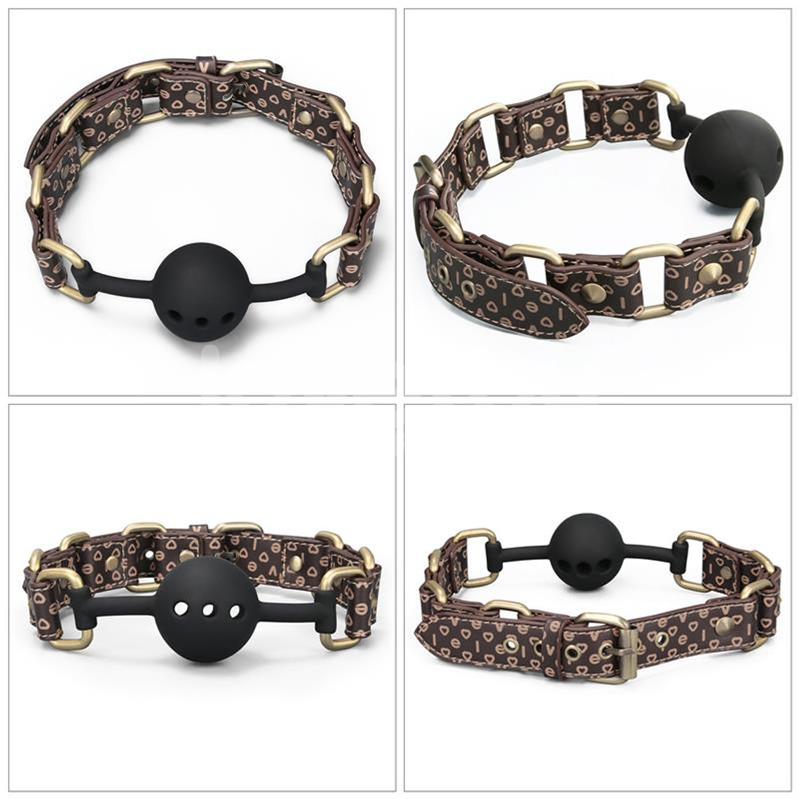 Rebellion Reign Breathable Silicone Ball Gag 12