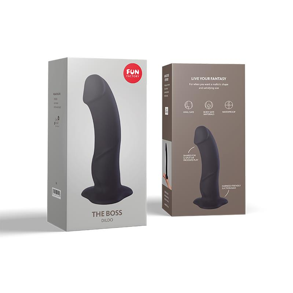The Boss Stub Dildo Black 3