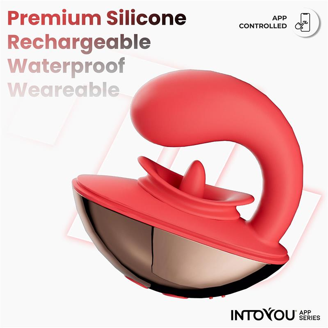 Rondy Vibrating and Licking Tongue Stimulator with App 5