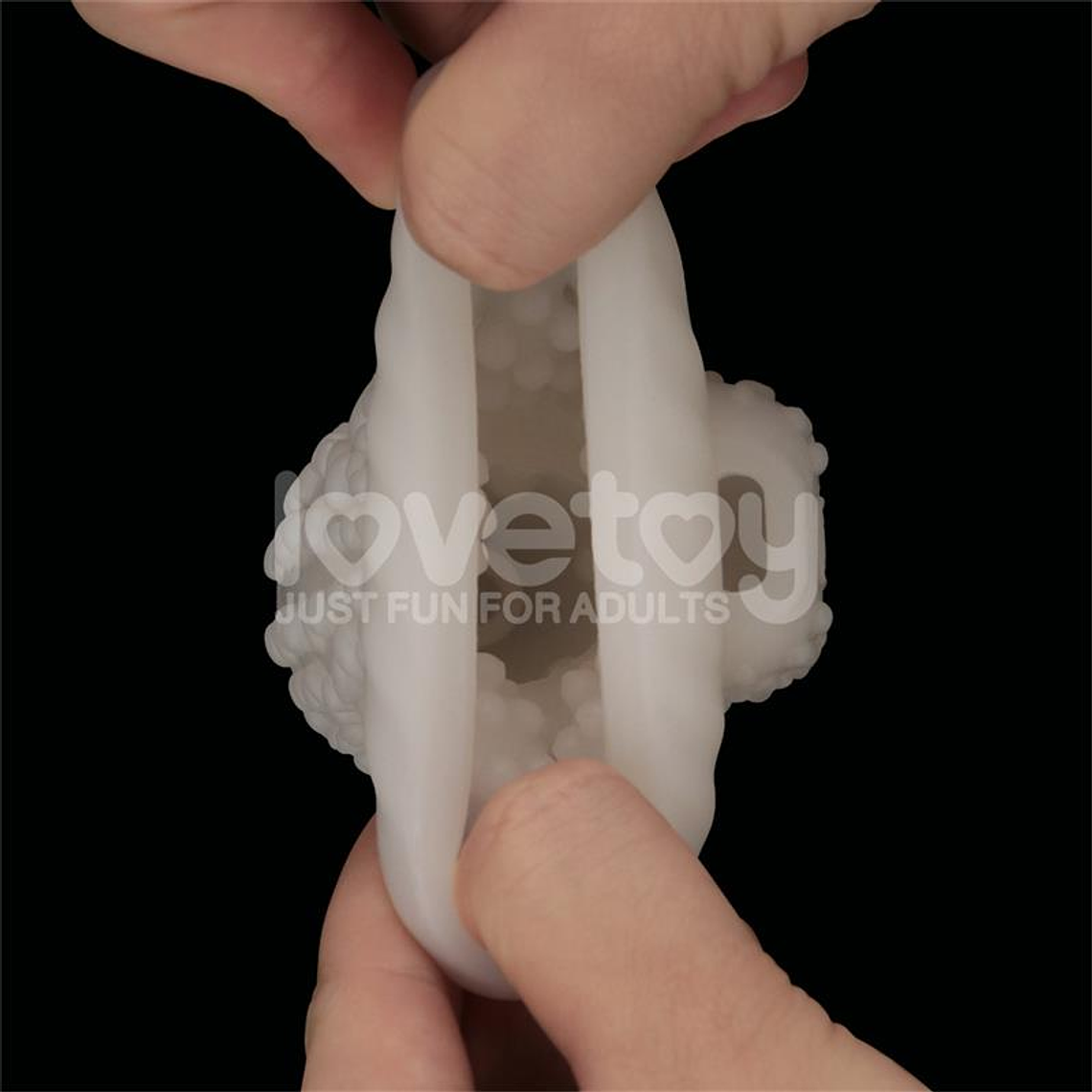 Knights Ring Vibrating Dual Purpose Sleeve Drip 15