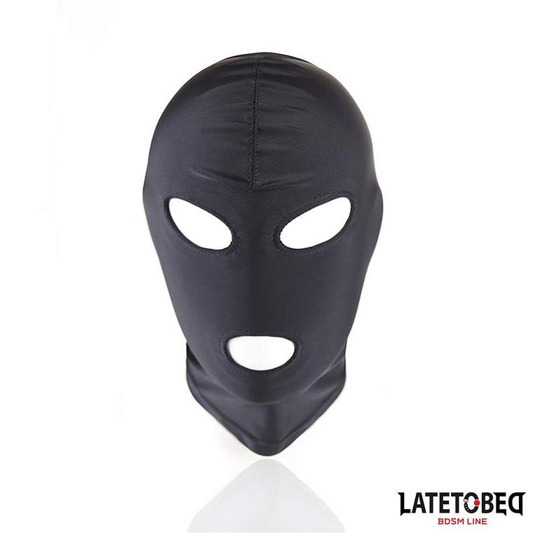 Open Mouth and Eyes Hood Black 1