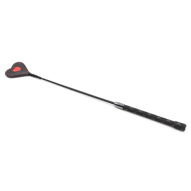 Heart shaped riding crop 51 cm 3