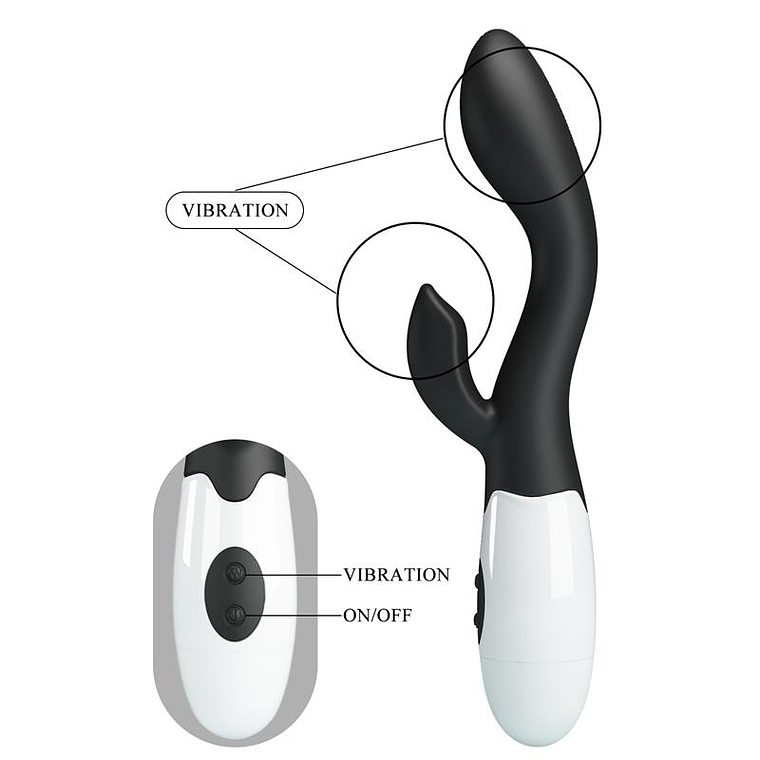 Vibrator Brighty 30 functions Black 7