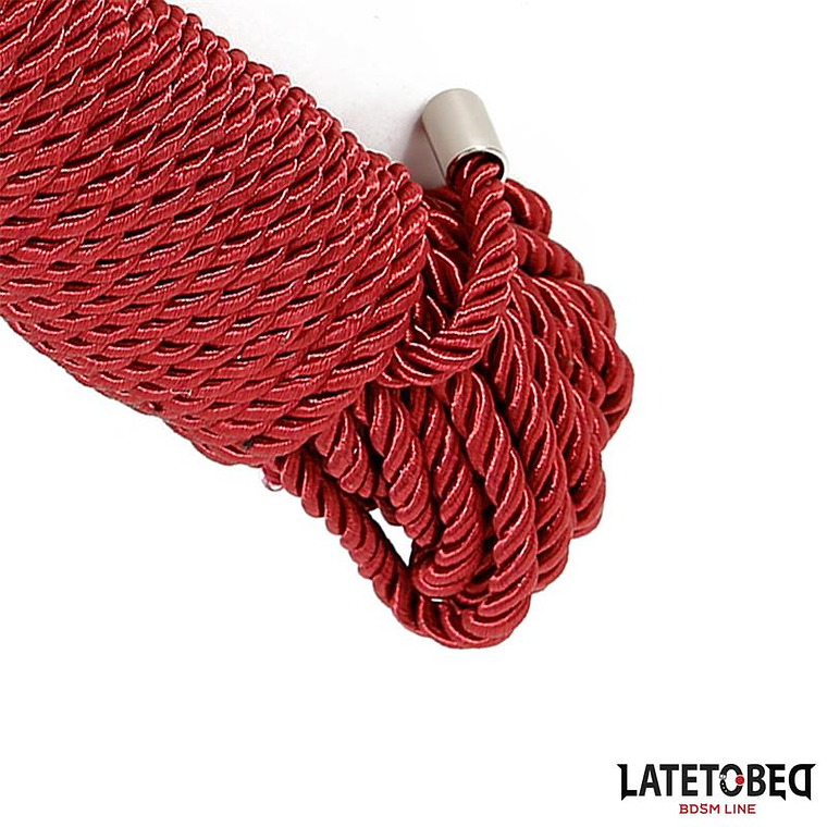 Bondage Rope 10m Burgundy 2