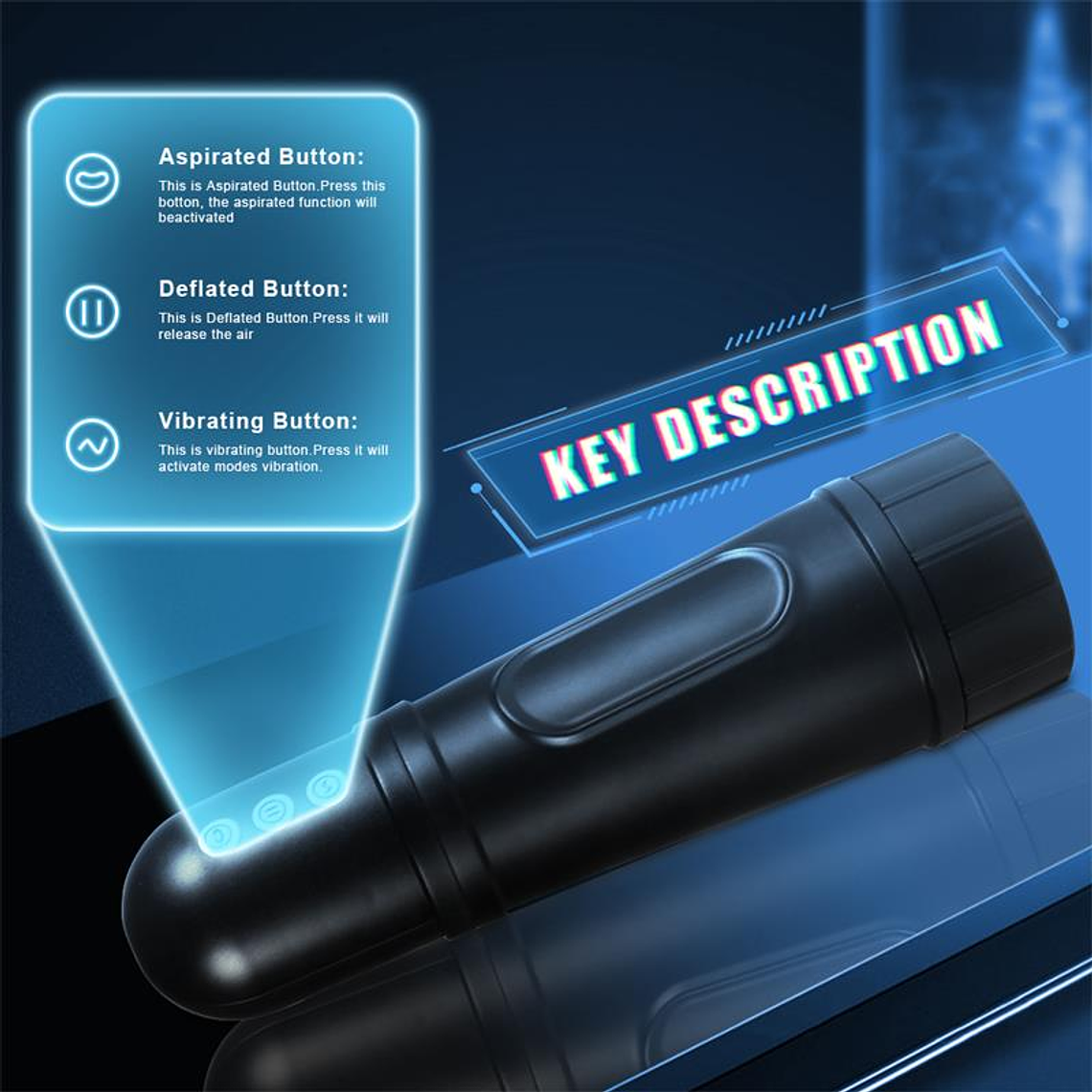 Locker Masturbator with Vibrating and Sucking Efect 11