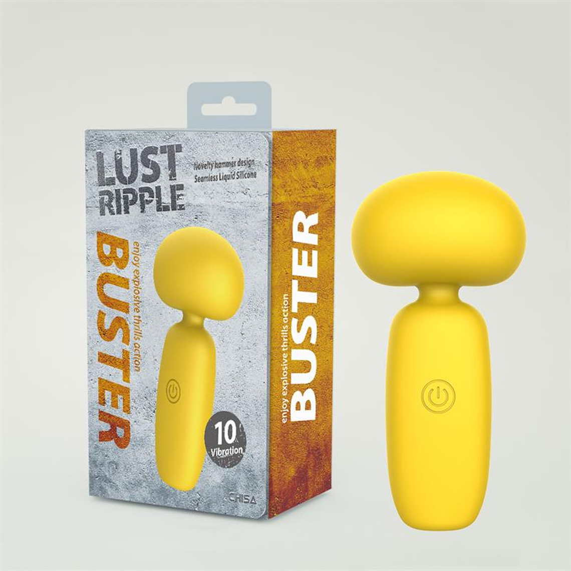 Buster Mini Massager Liquid Silicone USB 1